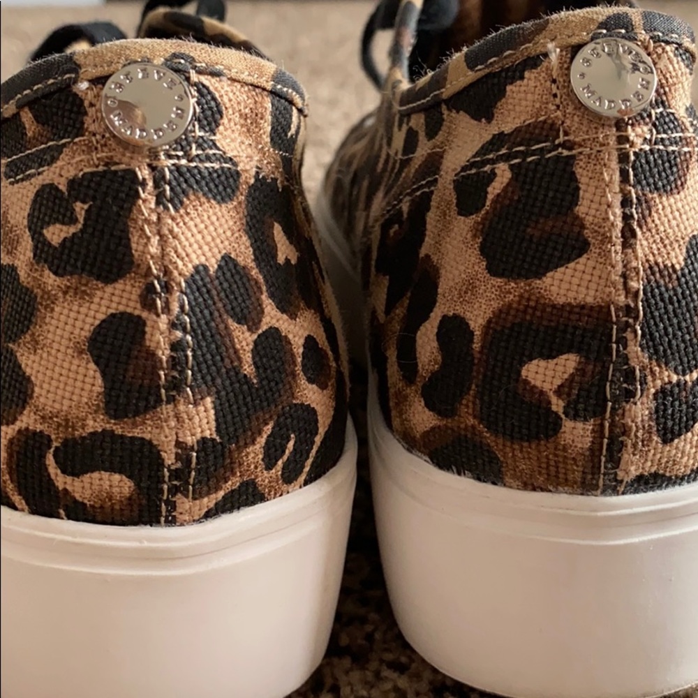 Steve Madden Leopard Print Emmi Platform Shoes - image 6